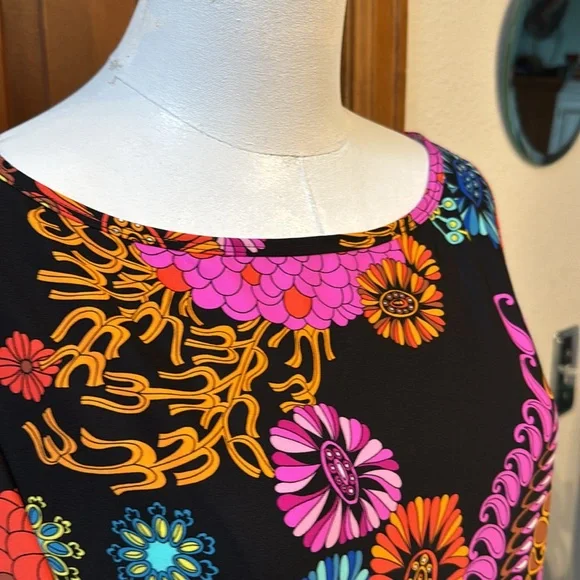 Trina Turk Multicolor Floral Dress - Picture 6 of 9